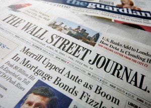 Wall Street Journal Goes On Sale In London For The First Time